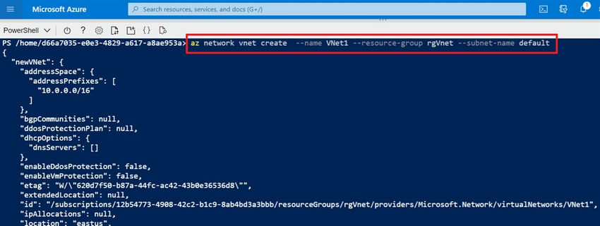 Create Virtual Network-19